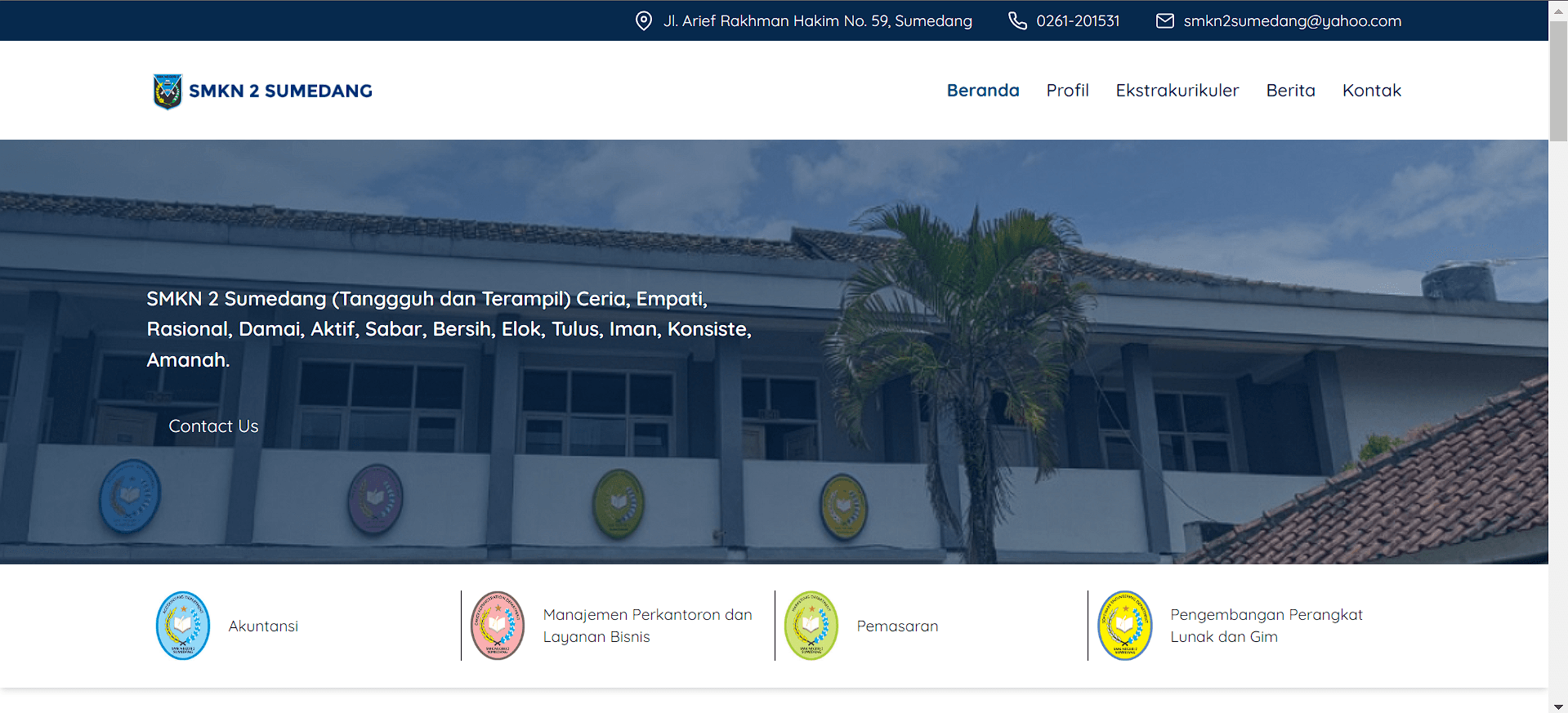 Official Website SMKN 2 Sumedang